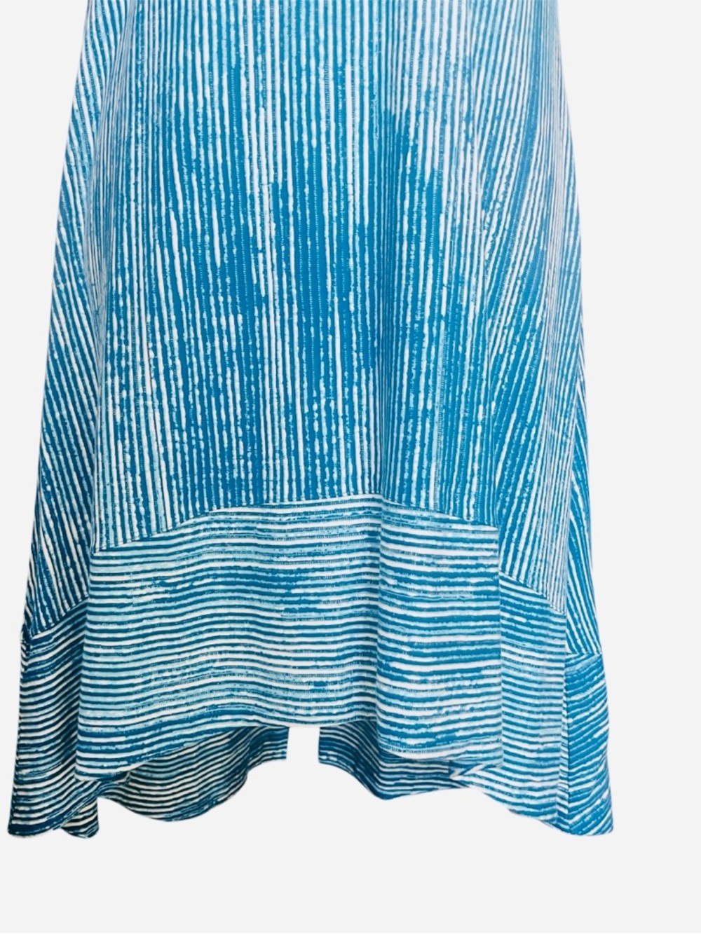 H By Halston PreppyStriped Midi Dress Classic Vacay Office Casual SZ M Petite - Picture 6 of 8